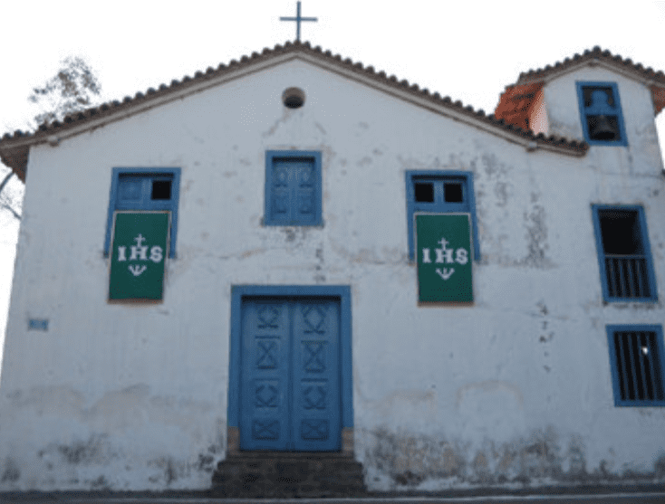 Figura 01 – Parede de Taipa da Igreja do Embu, SP.